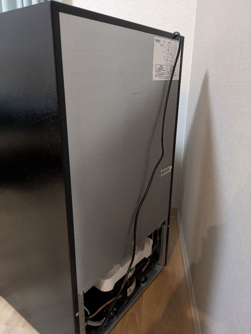 【ほぼ美品】木目調冷蔵庫　アイリスオーヤマ