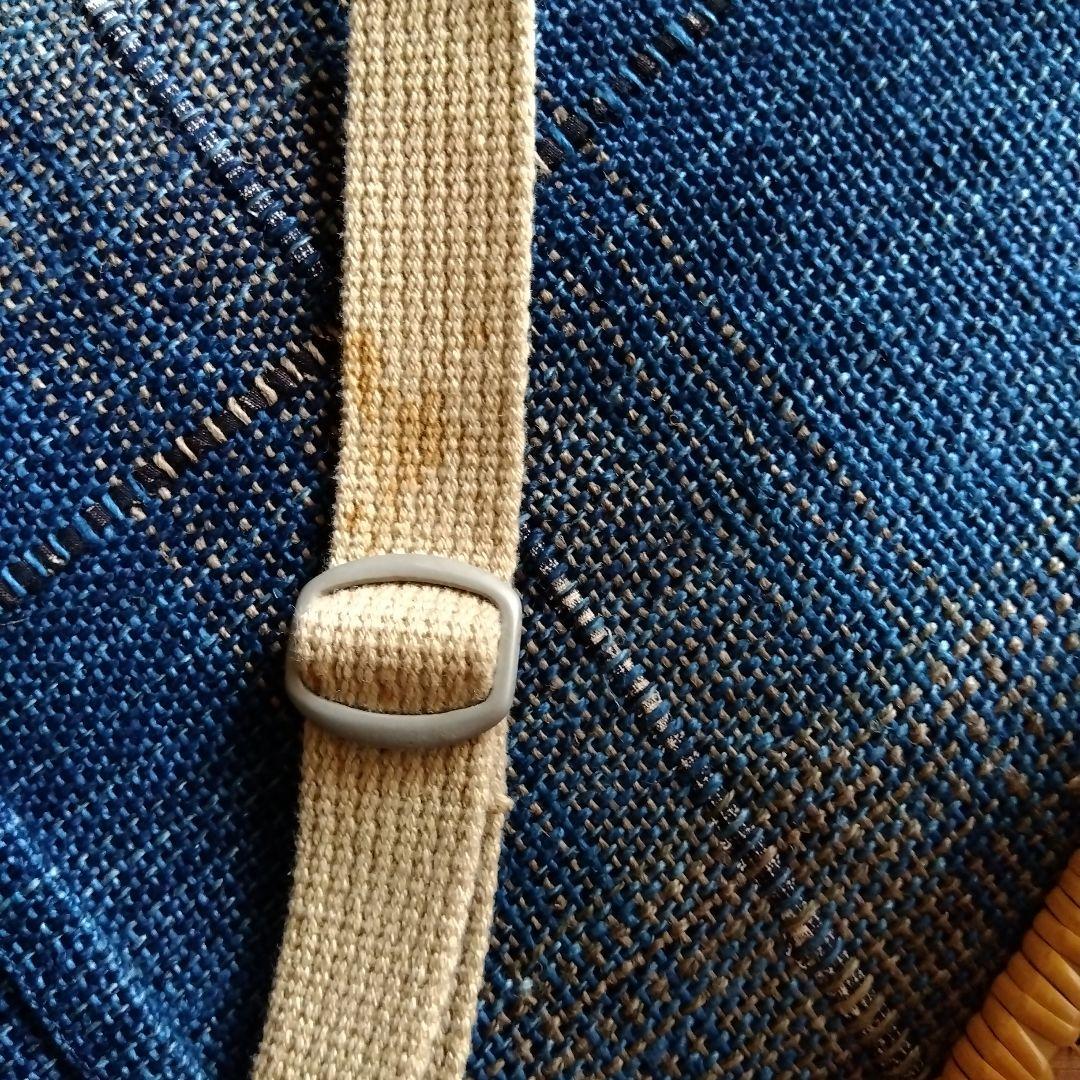 大分　別府　竹細工　作家物　亀甲編み　籠バッグ