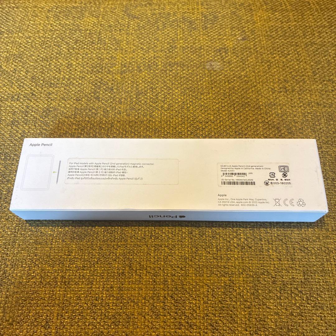 【ほぼ未使用】Apple Pencil 第2世代 純正品【機種間違いのため出品】