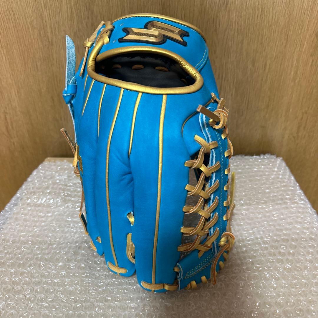 prideby 軟式グローブ 青金