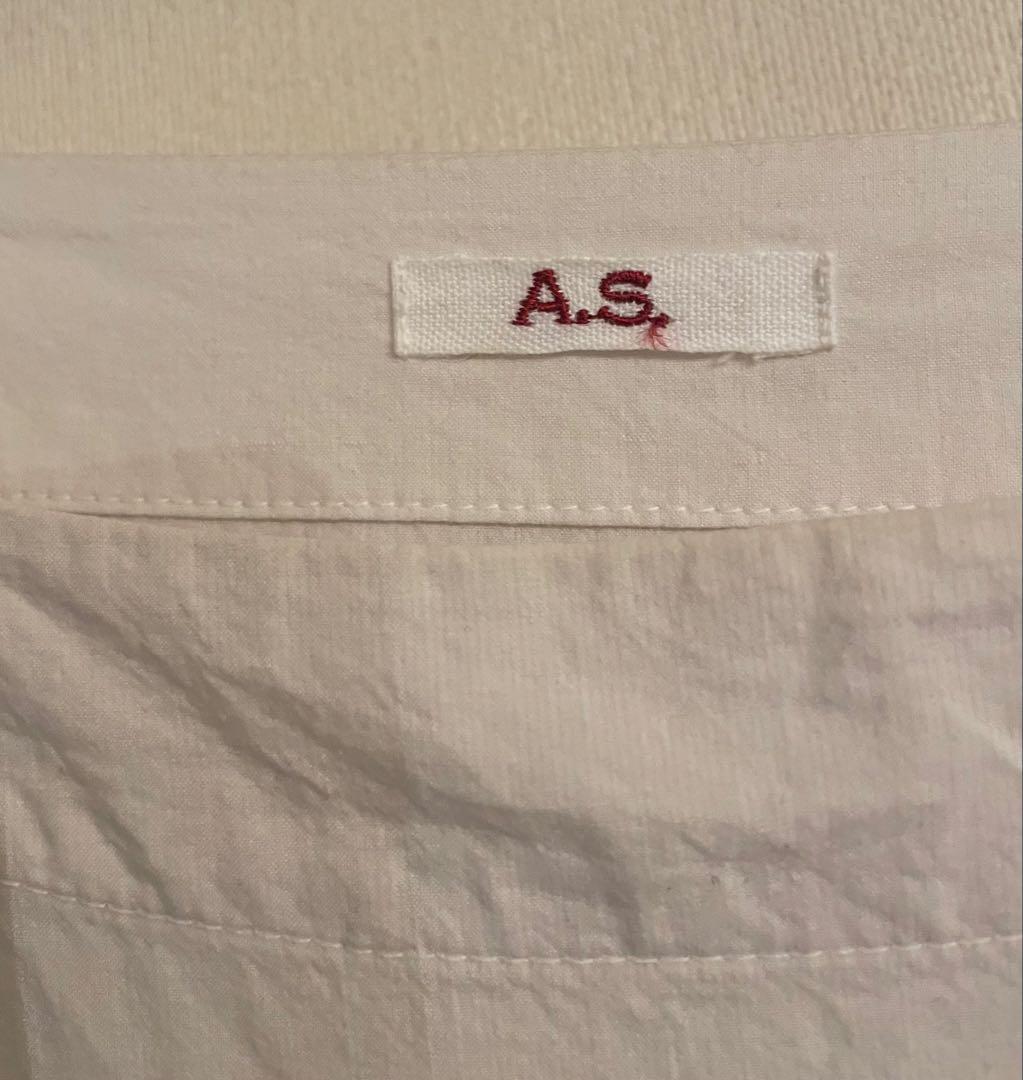 ARTS＆SCIENCE コットン　ドルマンチュニック　ヴィンテージホワイト