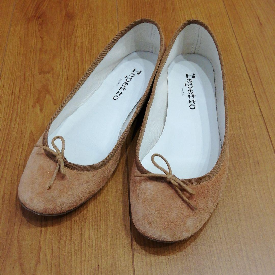 【美品】Repetto バレエシューズ スエード 39