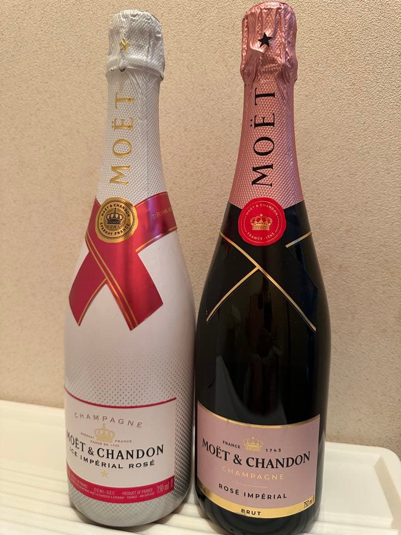 モエアイスインペリアルロゼ、モエロゼインペリアル２本セット