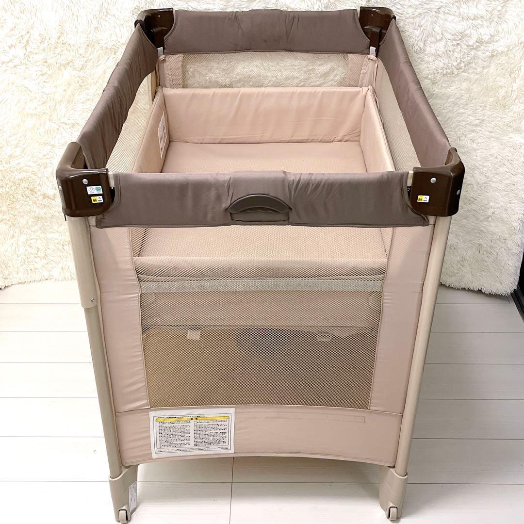 Aprica アップリカ ベビーベッド ココネルエアー ココア