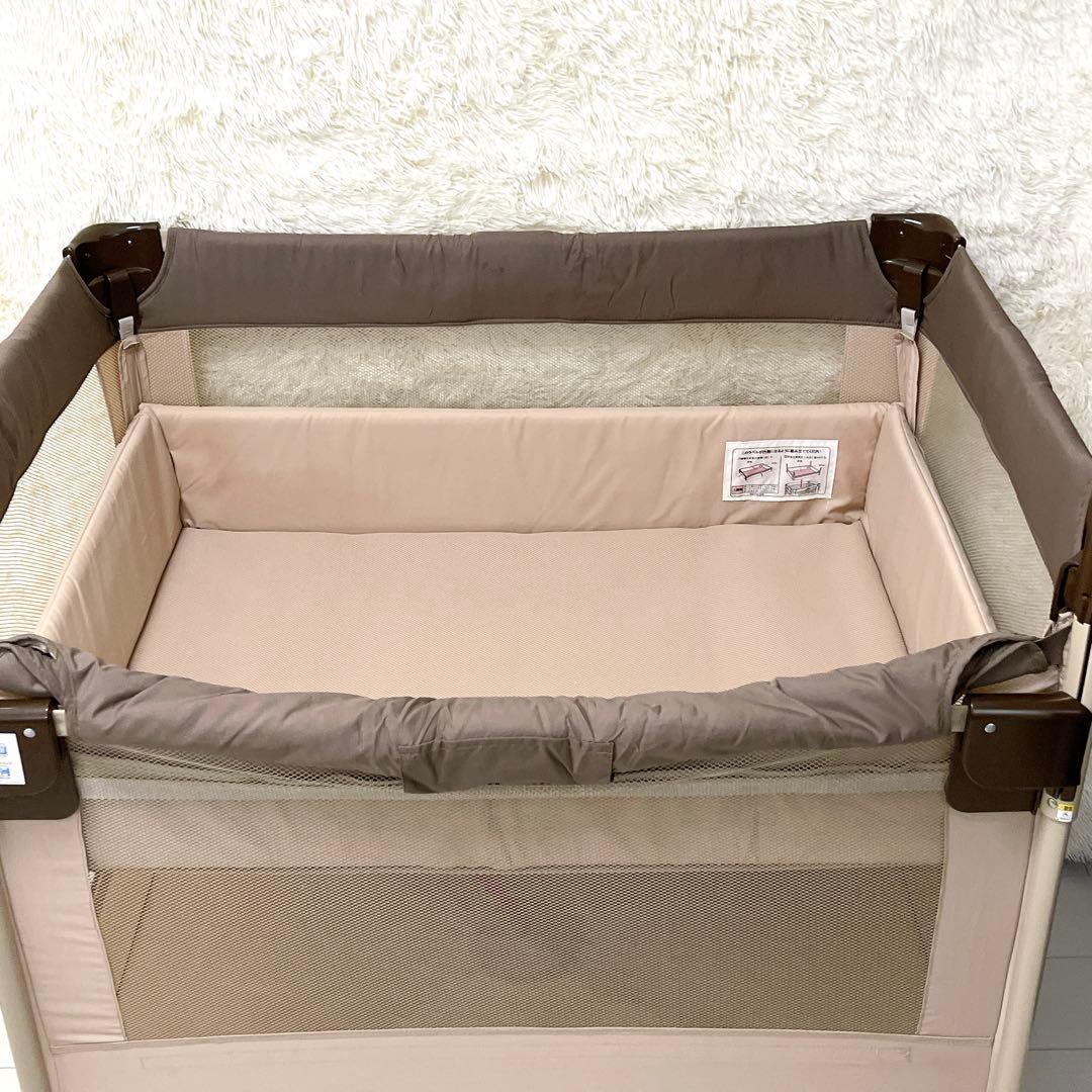 Aprica アップリカ ベビーベッド ココネルエアー ココア