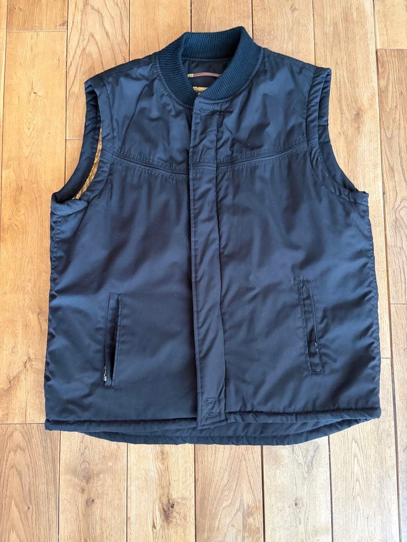 同型キムタク着 23AW ダービーオブサンフランシスコ ベスト 300 黒L美品