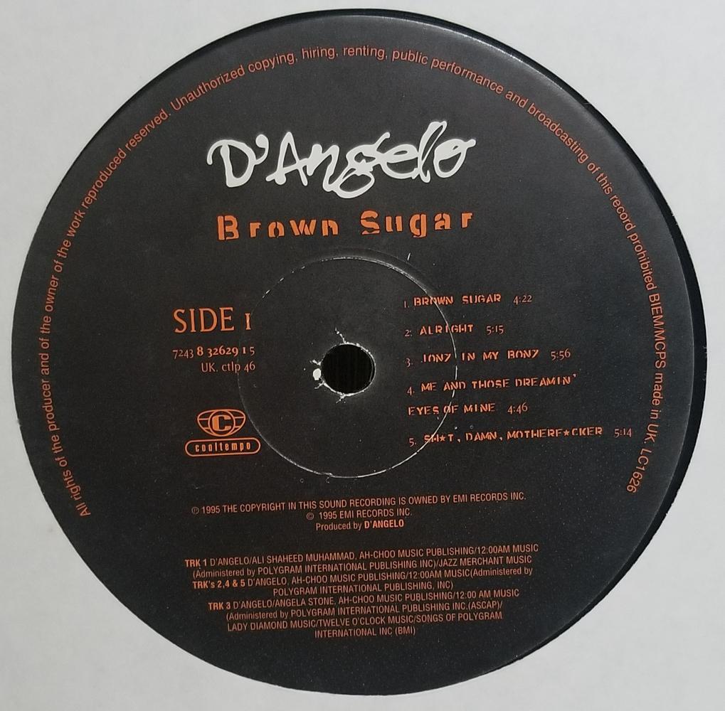 D'ANGELO 1st album＋12inch3種