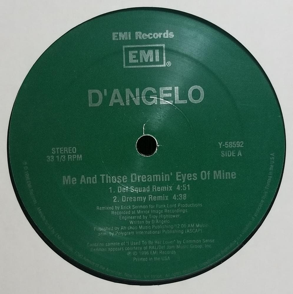 D'ANGELO 1st album＋12inch3種