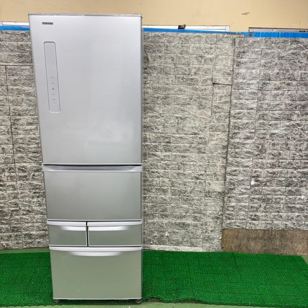 372 冷蔵庫　大型　右開き　400L強　自動製氷機付　保証込　格安　大人気