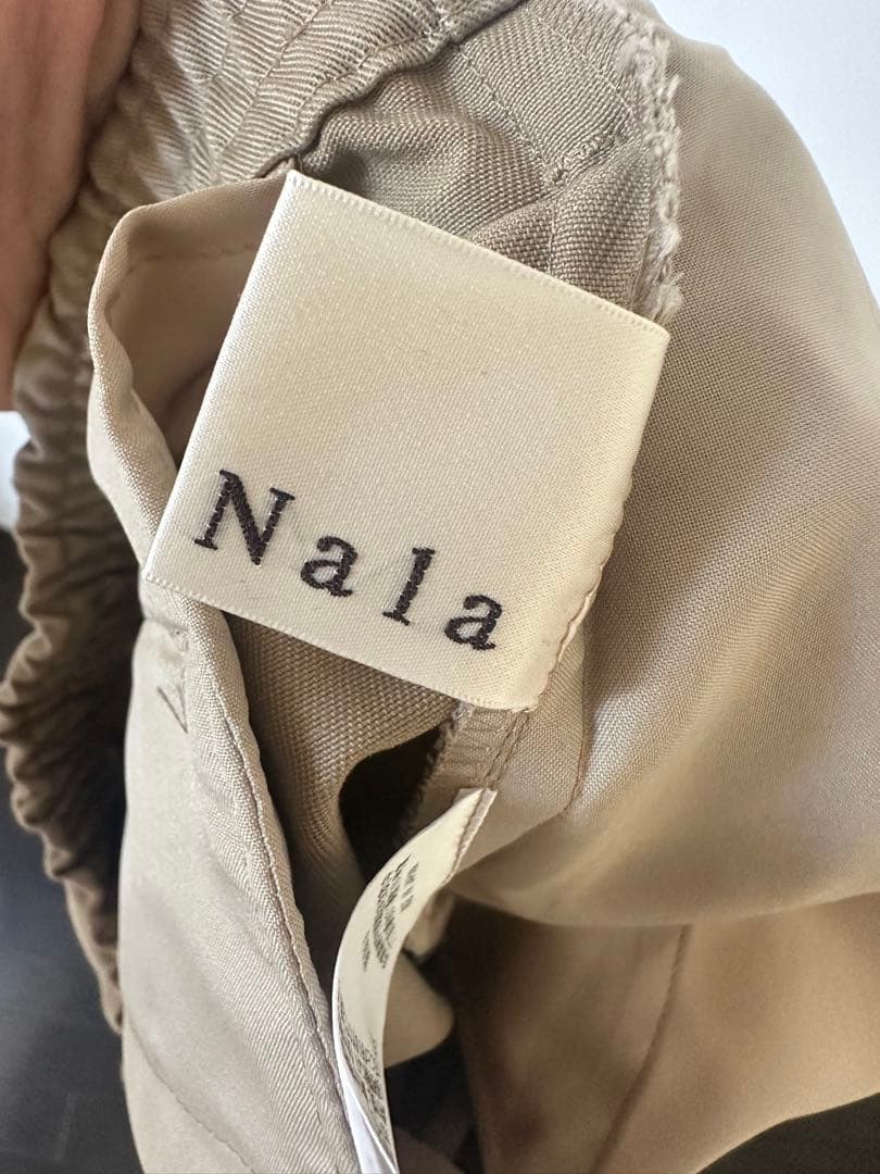 【美品】Nala コクーンチノパンツM cocoon chino pants