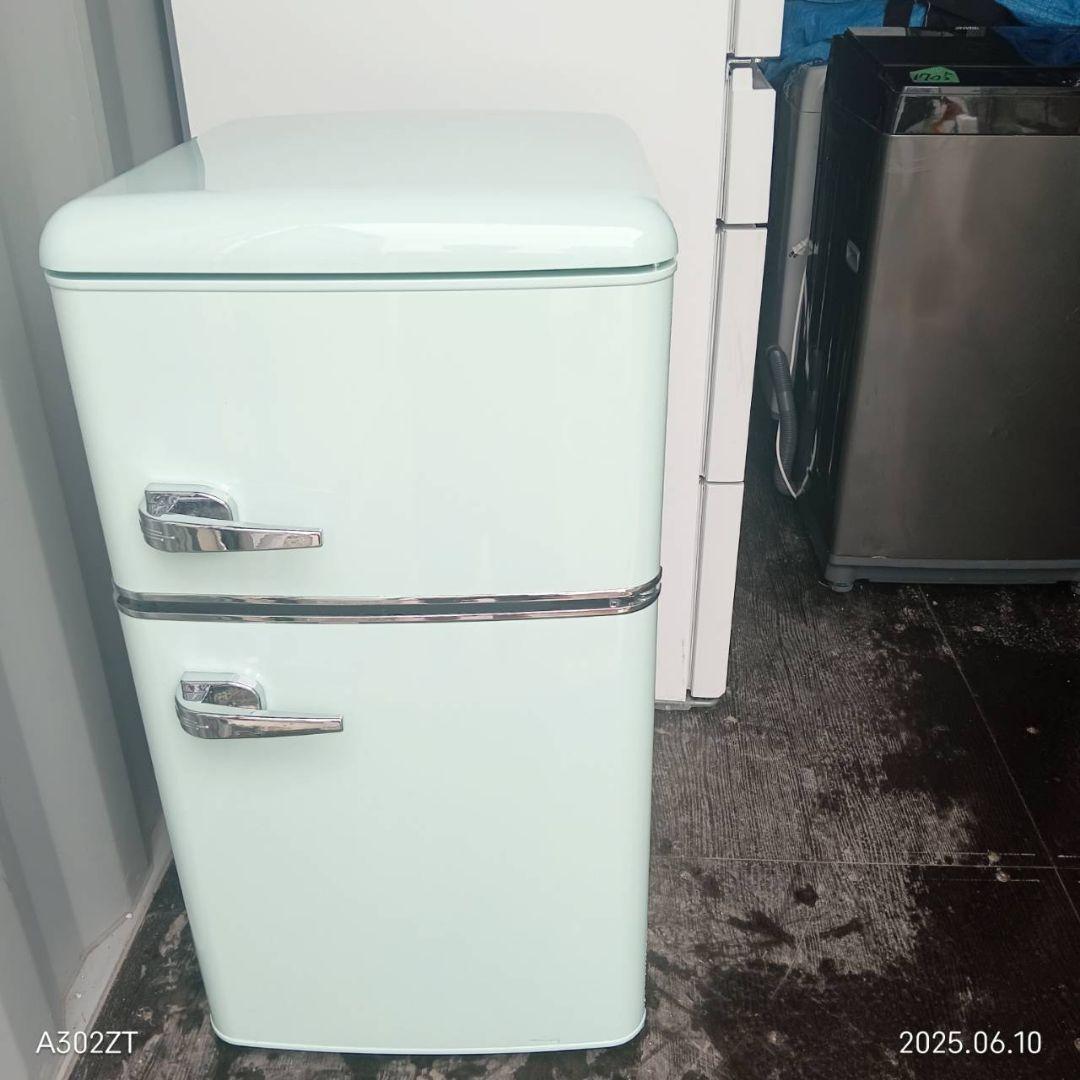 1934設置まで対応　アイリス　オーヤマ冷蔵庫　レトロモデル