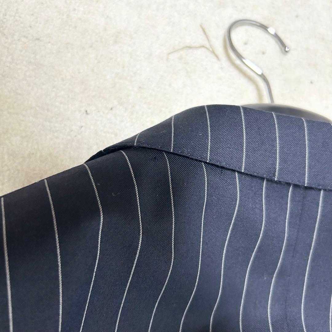 美品　エルメネジルドゼニア　スーツセットアップ　チョークストライプ　ス・ミズーラ