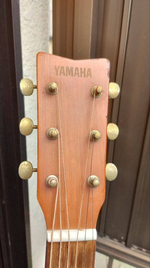 YAMAHA FG-junior 赤ラベル コンタクトピックアップ付エレアコ