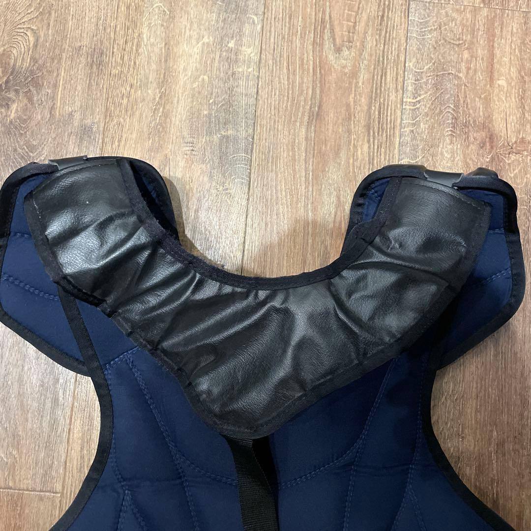 【洗濯済】アシックス軟式キャッチャー防具 一式 ブラック JSBB