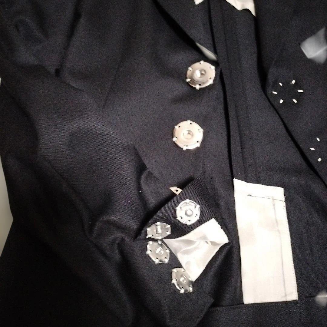 BLACKCOMMEdesGARCONS スナップボタンジャケット