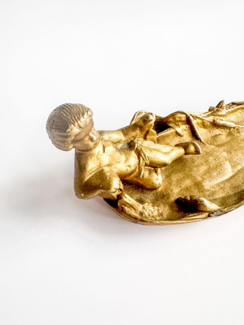 フランス アンティーク トレイ 真鍮 ブロンズ