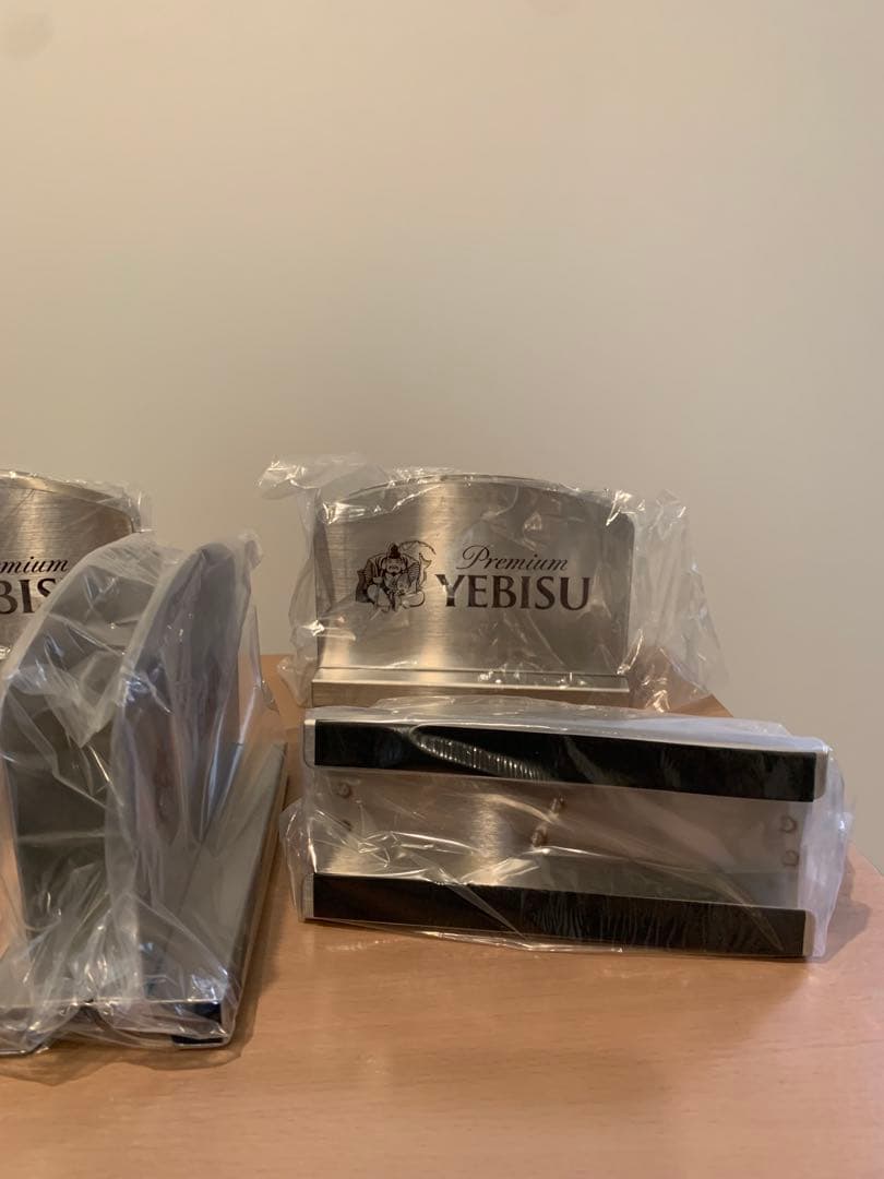 サッポロ　プレミアムエビス　メニュースタンド（非売品）5個セット