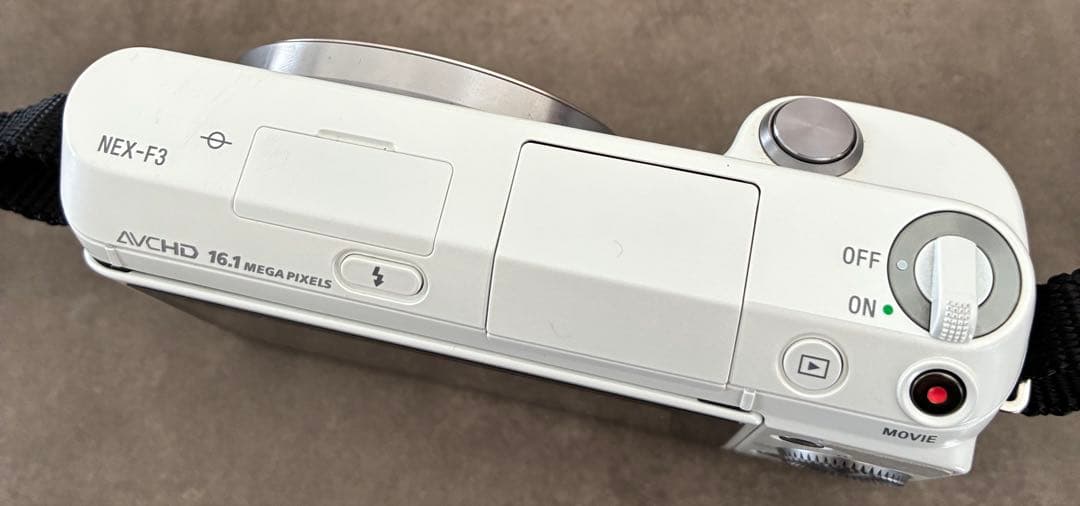 SONY α NEX-F3 ホワイト ボディ 動作確認済 即購入OK