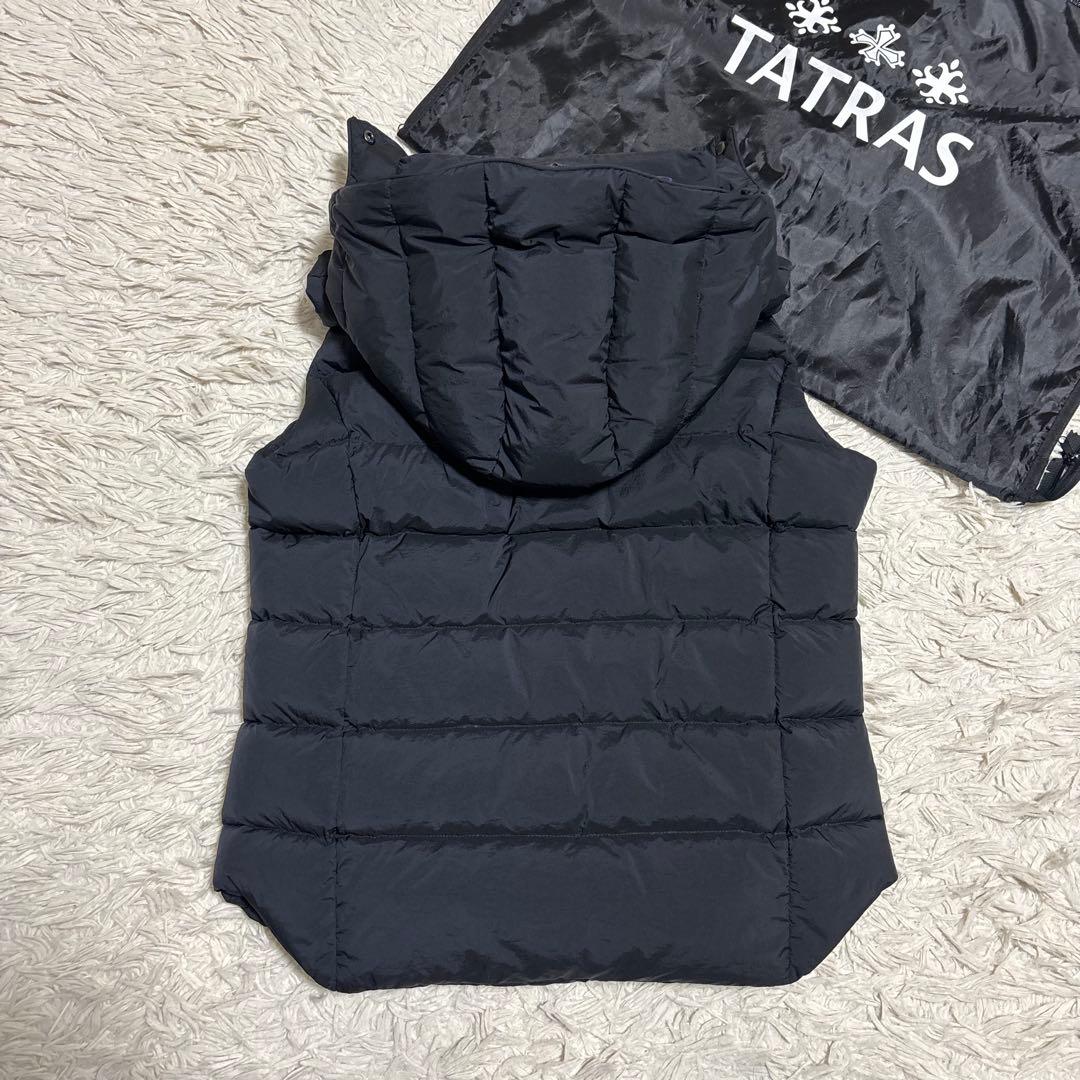 TATRAS クローネ ダウンベスト 2WAY 19AW 02 ネイビー系