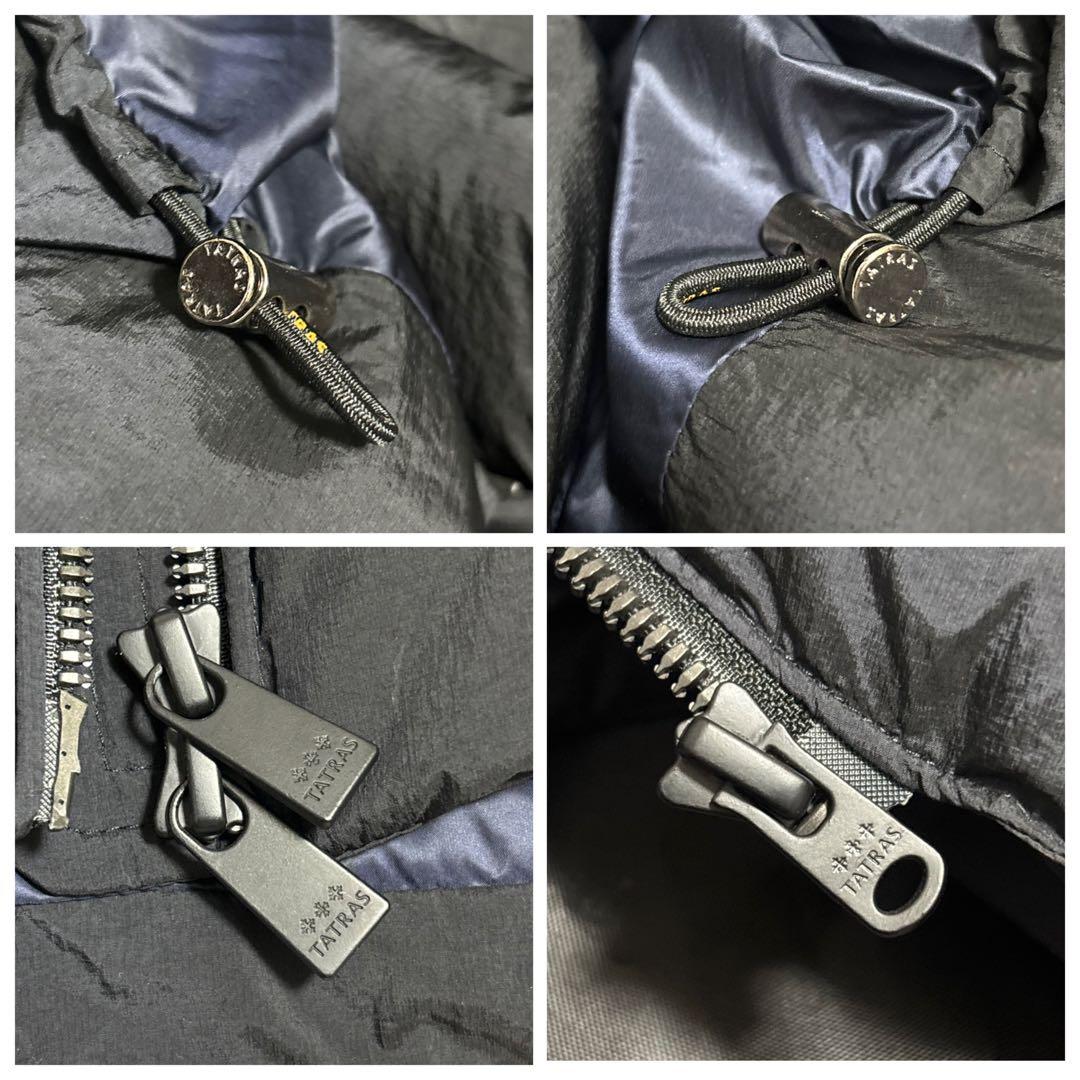 TATRAS クローネ ダウンベスト 2WAY 19AW 02 ネイビー系