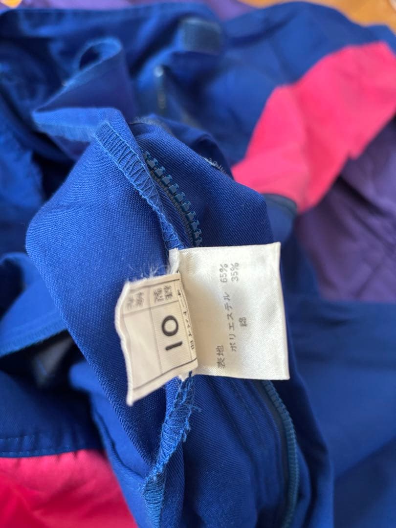 SUBARU スバル 作業着 つなぎ　ブルー&ピンク　　Lサイズ