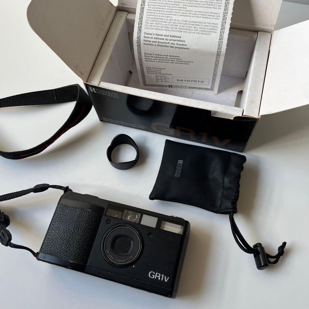 RICOH GR1v コンパクトフィルムカメラ