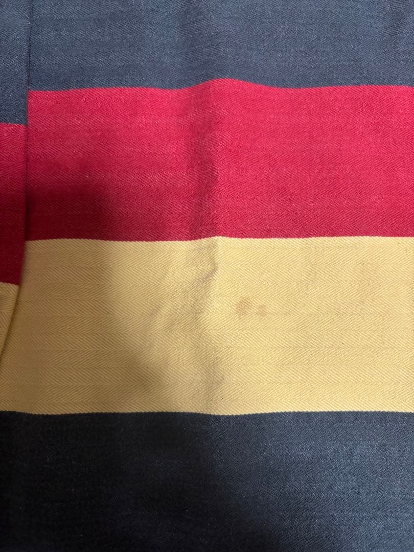 90s ポロカントリー ラルフローレン　ヘリンボーン ラガーシャツ