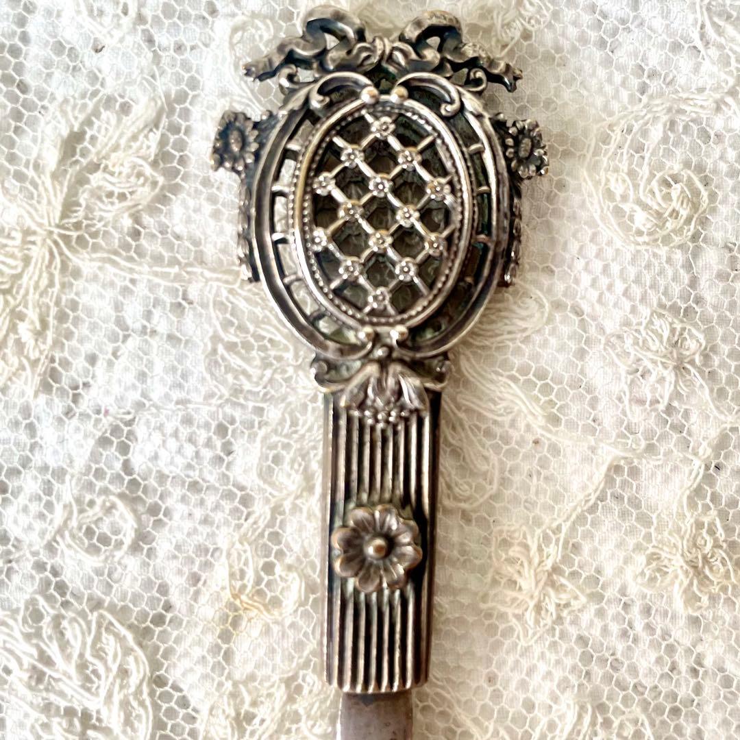 ネココネコ　　レターオープナー&ブックマーク　栞　フランスアンティーク