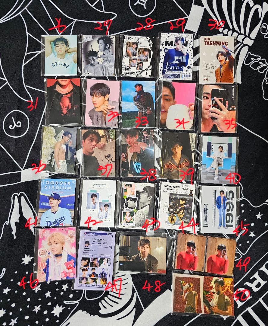 ステッカー テテ テヒョン BTS 韓国製作者様 グッズ