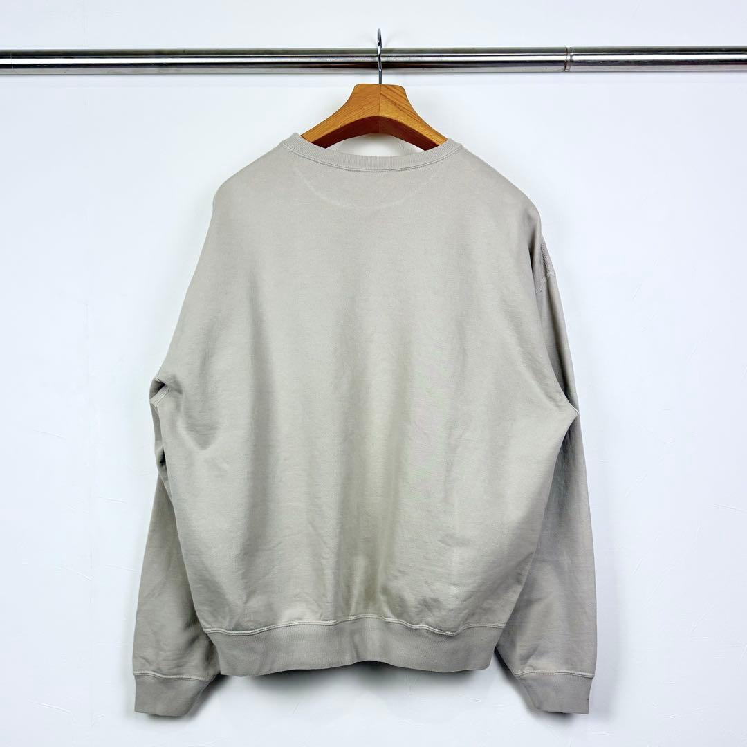 AURALEE オーラリー クルーネックスウェット 日本製 ベージュ 3