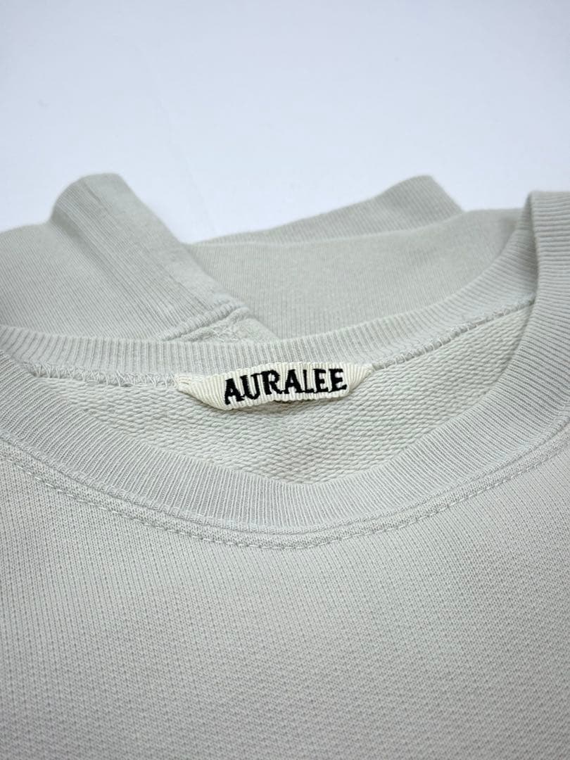 AURALEE オーラリー クルーネックスウェット 日本製 ベージュ 3