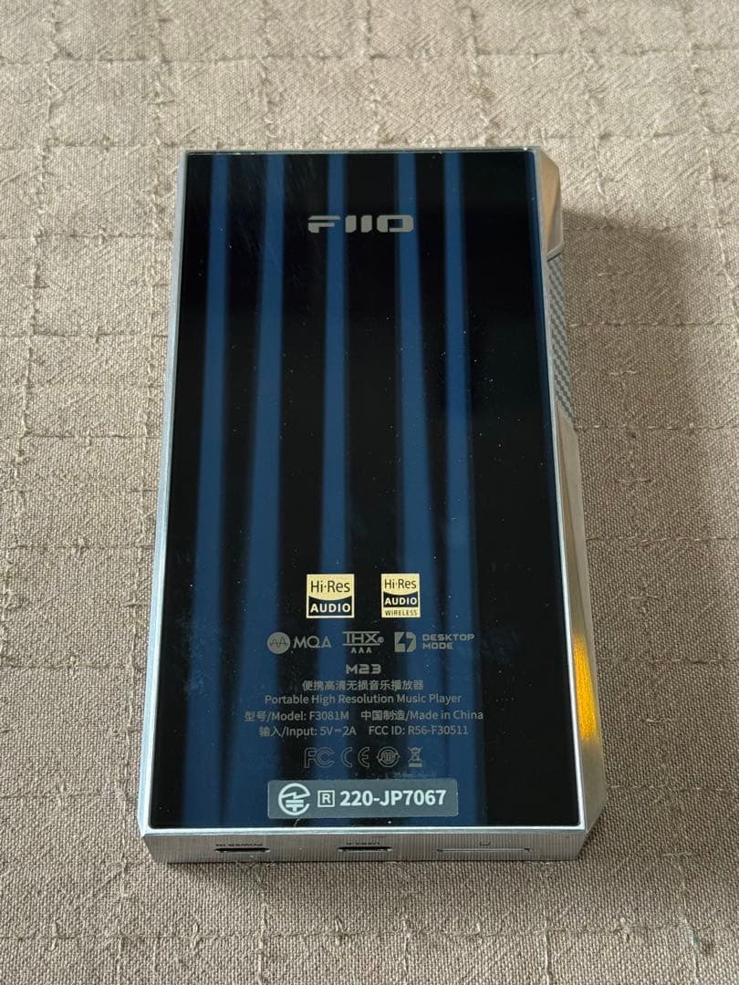 【美品】FIIO M23 Stainless 付属品完備