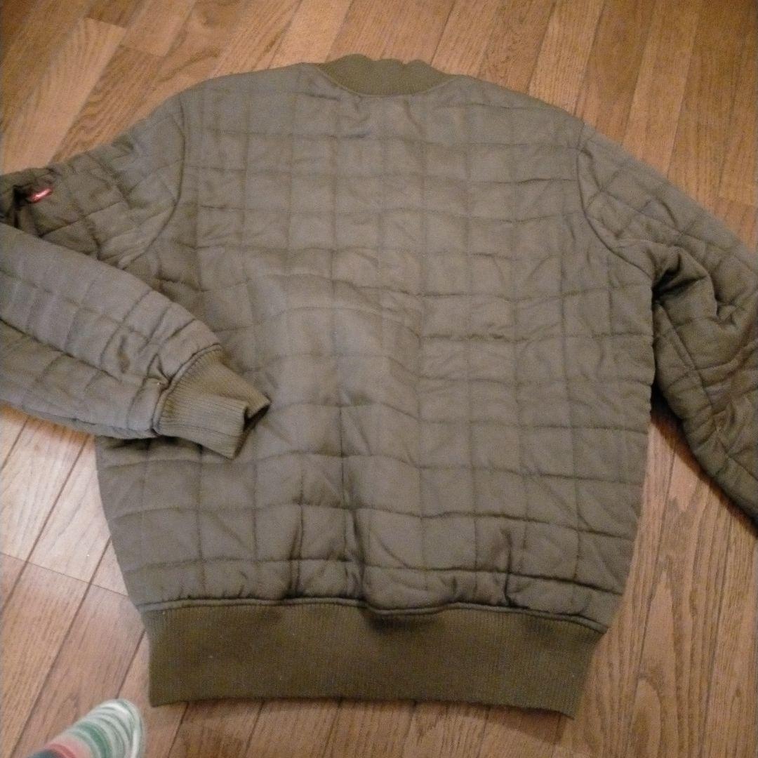 お値下げ STUSSY　総柄　リバーシブル　キルト　ブルゾン　ジャケット　M