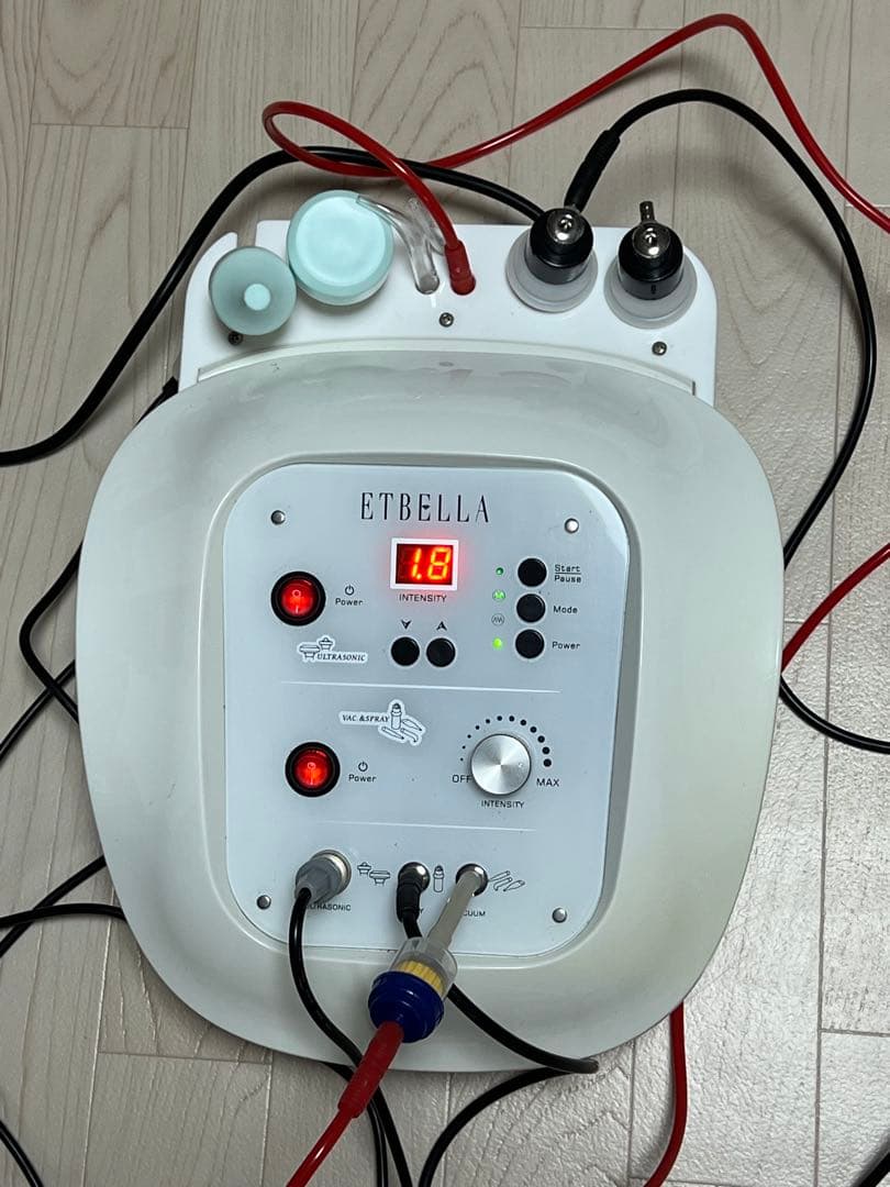 3機能美顔器　ETBELLA NF-330 　超音波　吸引　スプレー　美容機器