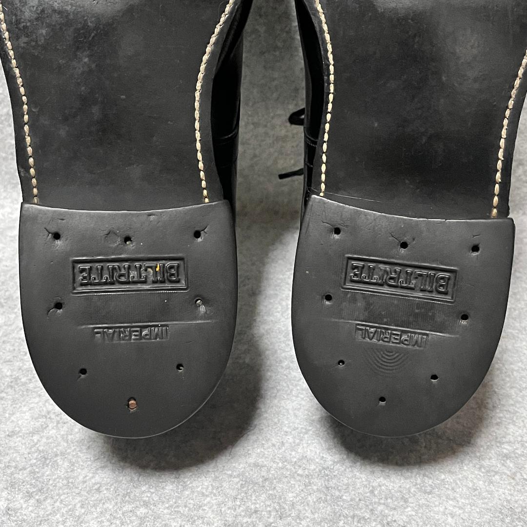 90’s 米軍実物 U.S NAVY USN レザーサービスシューズ 9.5 R