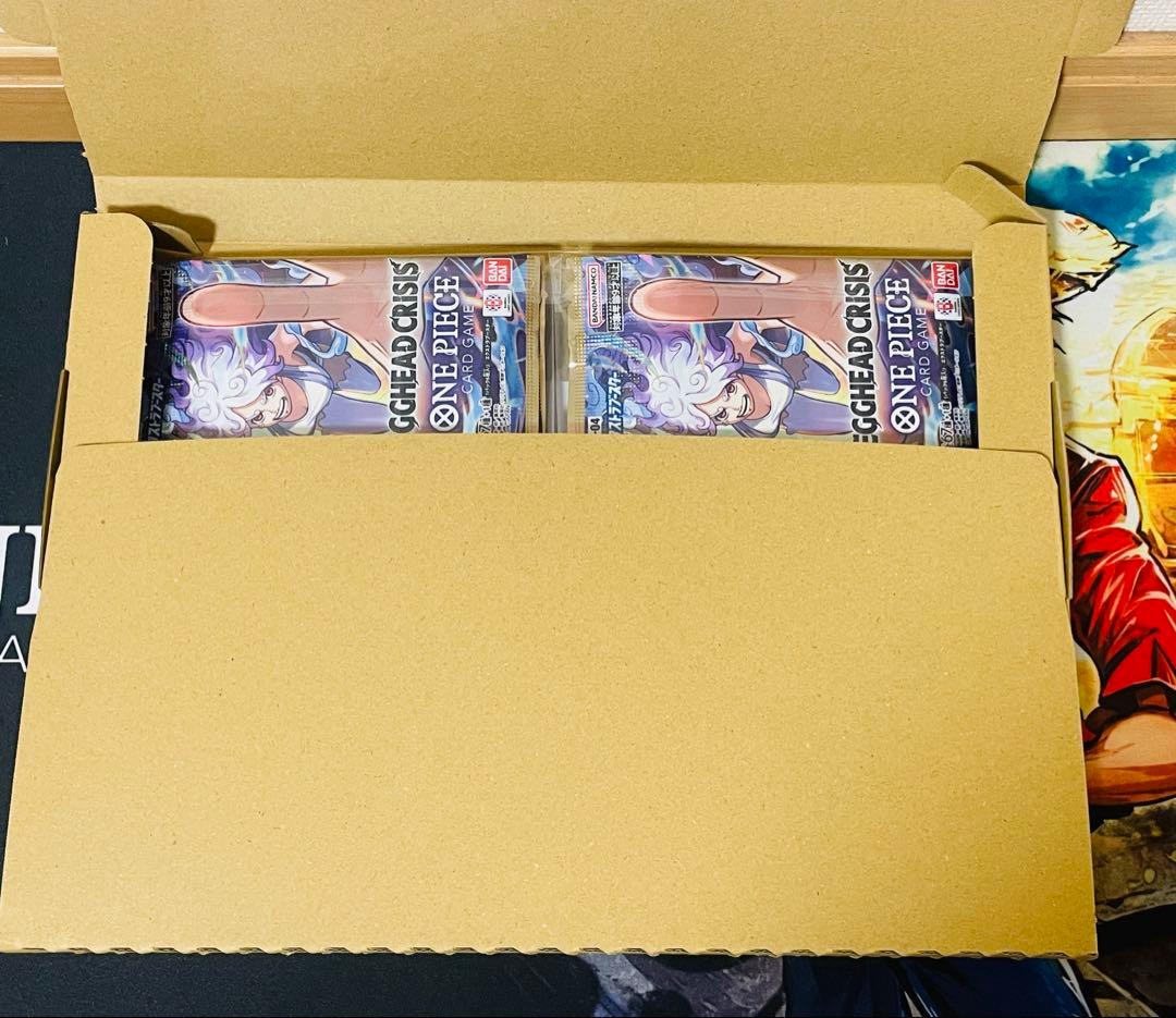 新品未開封 ワンピースカードEGGHEAD CRISIS エッグヘッド 2BOX