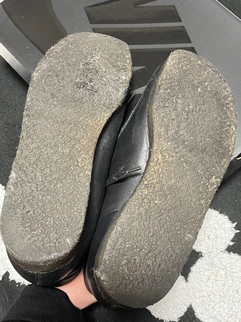 Ours モーガン着用 clarks ワラビー レザー 26.5㎝程度