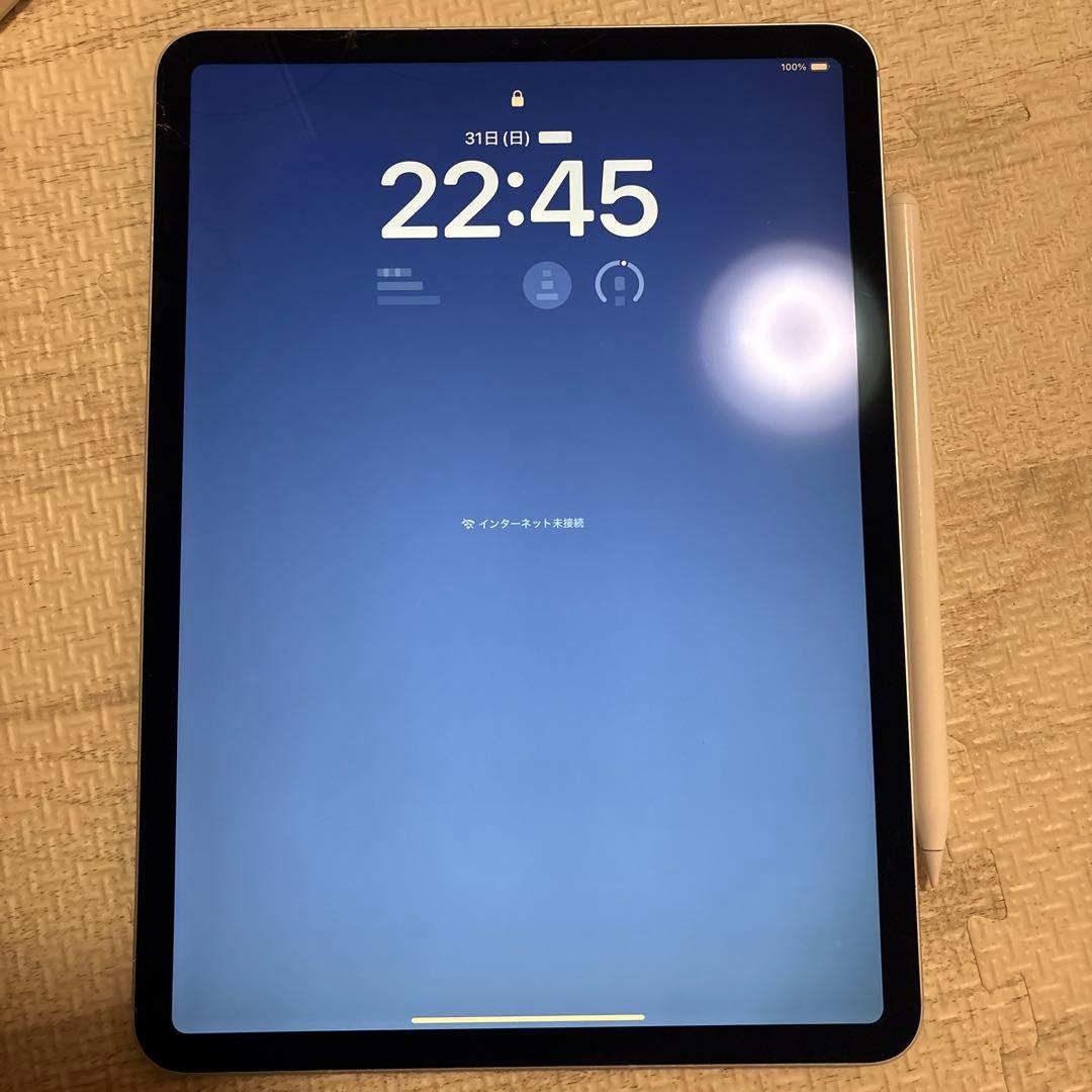 iPad Pro11インチ シルバー256GB、Wi-Fi + Cellular