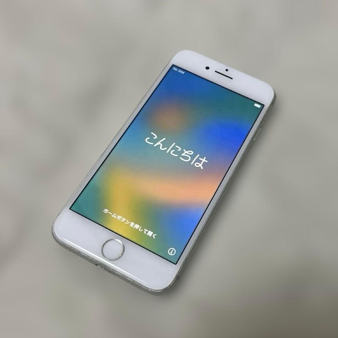 【美品】iPhone8　SIMフリー　ホワイト 256GB