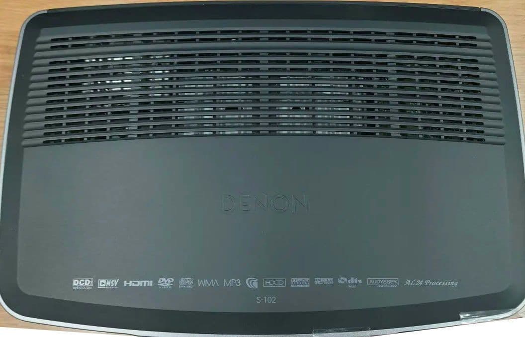 【リモコン】DENON 　S-102　2.1ch DVDホームシアターシステム
