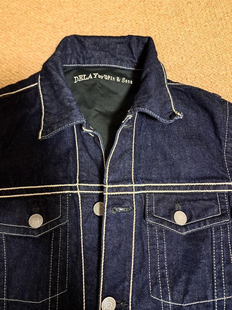 【最終価格】DELAY　win&sonsデニムオールインワン　サイズ3インディゴ