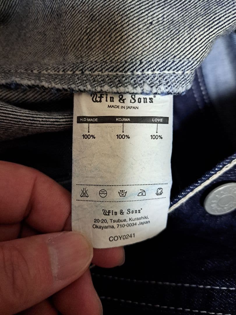 【最終価格】DELAY　win&sonsデニムオールインワン　サイズ3インディゴ