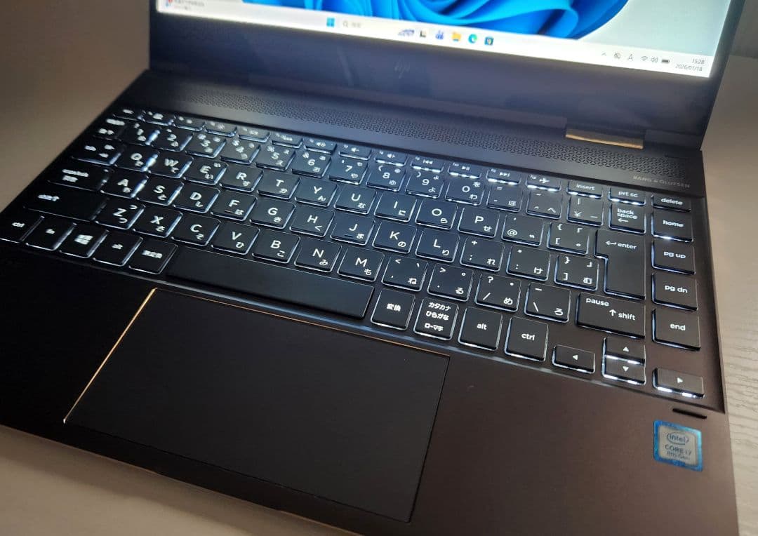 Windowsノート本体 Spectre x360 Corei7-8550U 16GB 512GB