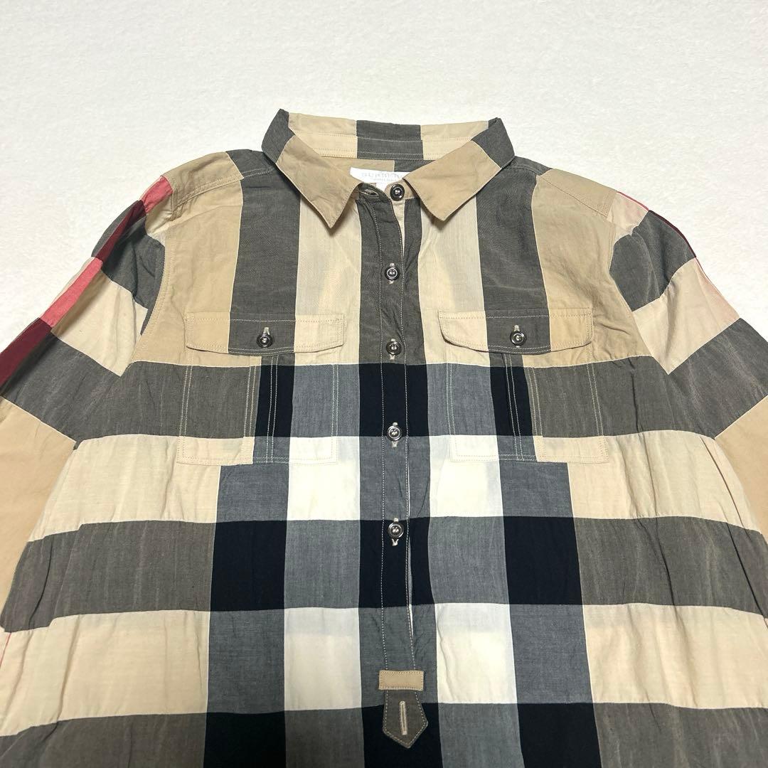 ✨✨ MoMA✨✨BURBERRY チェック柄 長袖ワンピース　S〜M