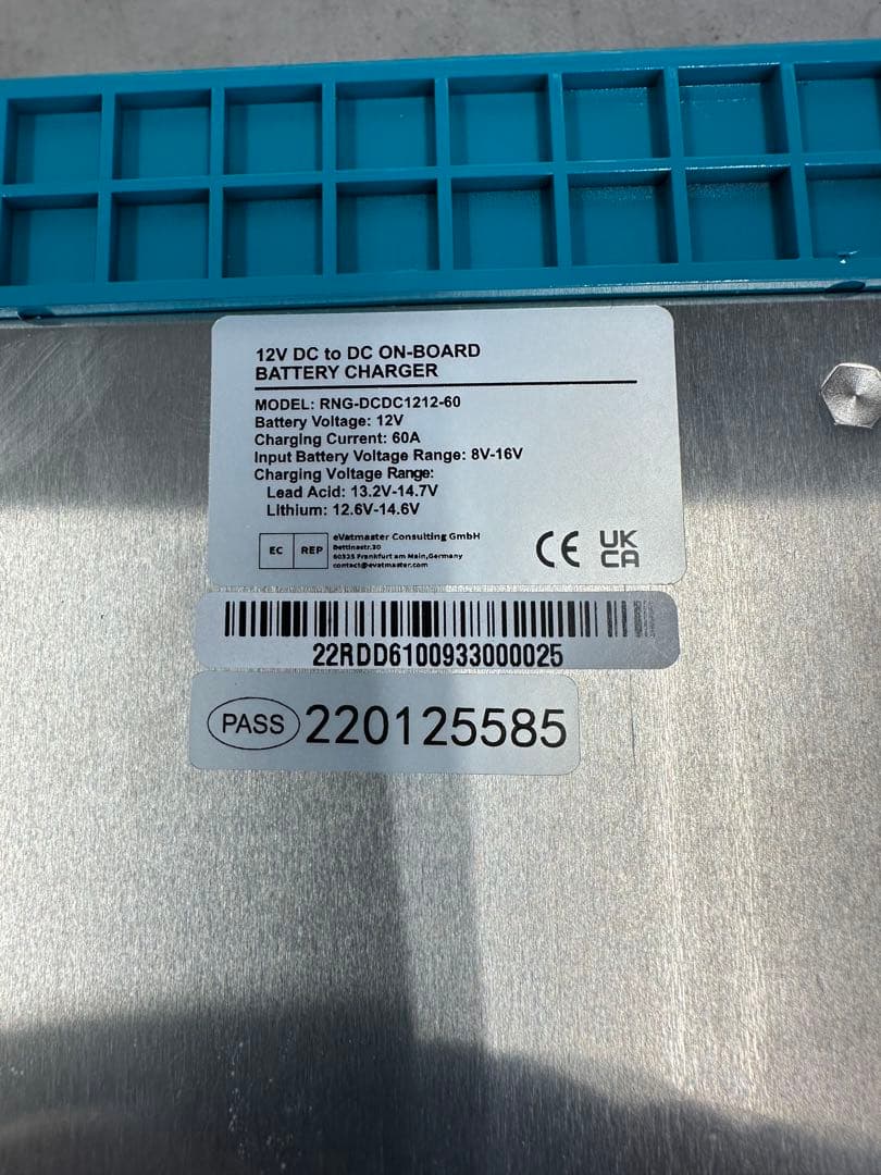 RENOGY DC-DC 60A バッテリーチャージャー