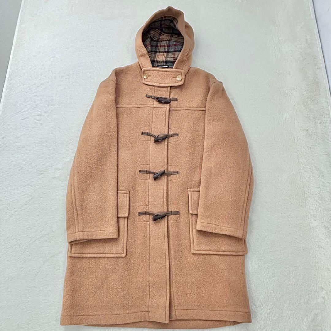 美品　バーバリーズ　ダッフルコート　メンズ　レディース　ダブルフェイス　チェック