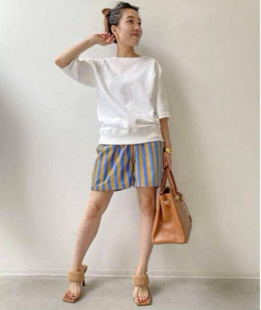 【完売品】希少 廃盤 SZ Blockprints STRIPE SHORTS