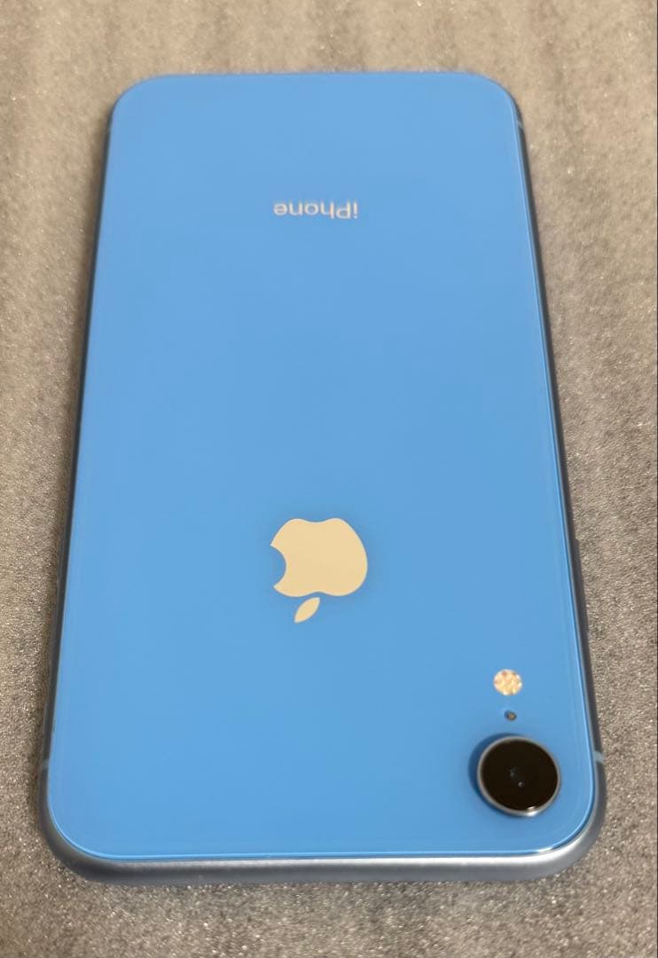 iPhoneXR 128GB SIMフリー Blue バッテリ81%