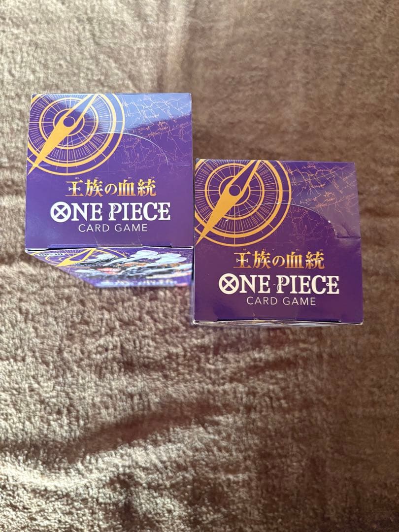 Y*i様 ワンピース　未開封ボックス　テープ付き　王族の血統　２ボックス