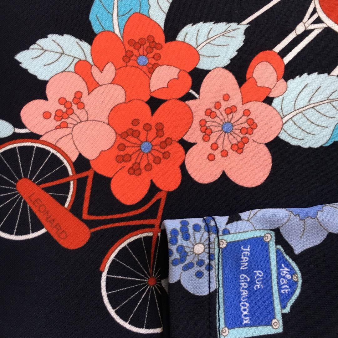 新作美品　LEONARD レオナール　ストレッチ　チュニック　42